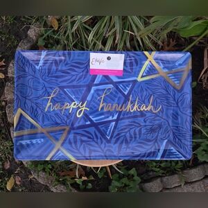 Happy Hanukkah platter